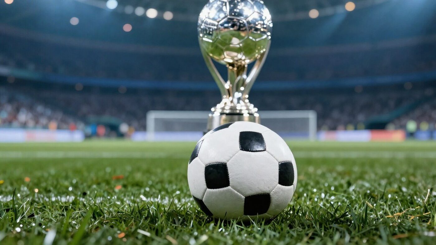 Champions League final betting tips football trophy and match ball