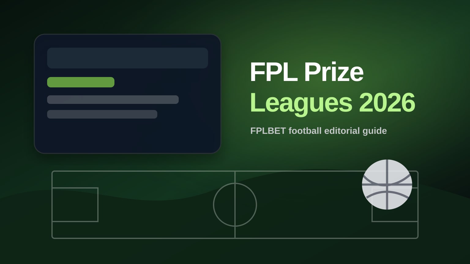 FPL Money and Prize Leagues: Fantasy Premier League Tips